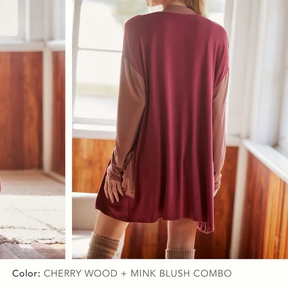 Anthropologie NWT Sz Med or SM top rated color blocked robe  and Jumpsuit Set - Picture 5 of 17